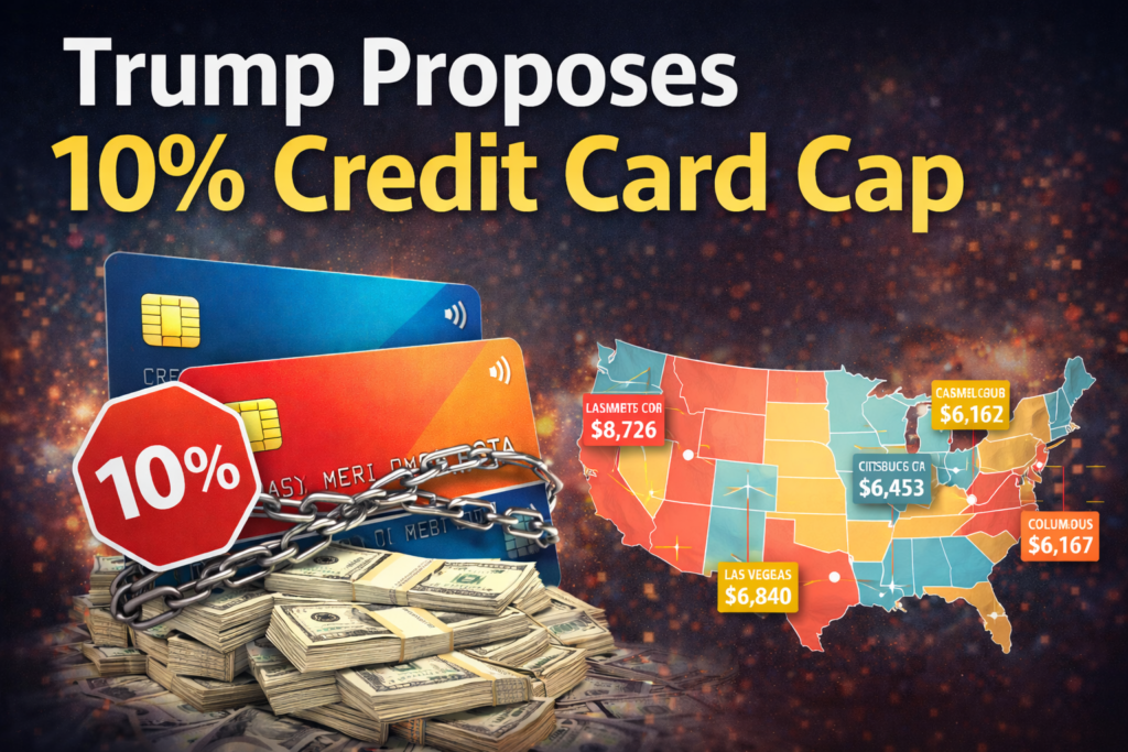 Trump 10% Credit Card Cap: Why the Proposal Could Reshape U.S. Consumer Finance