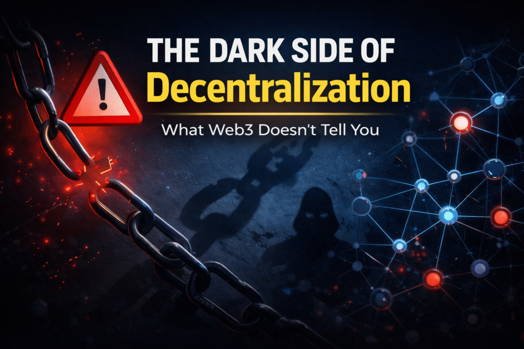 The Dark Side of Decentralization No One Talks About: Hidden Risks Behind the Web3 Dream