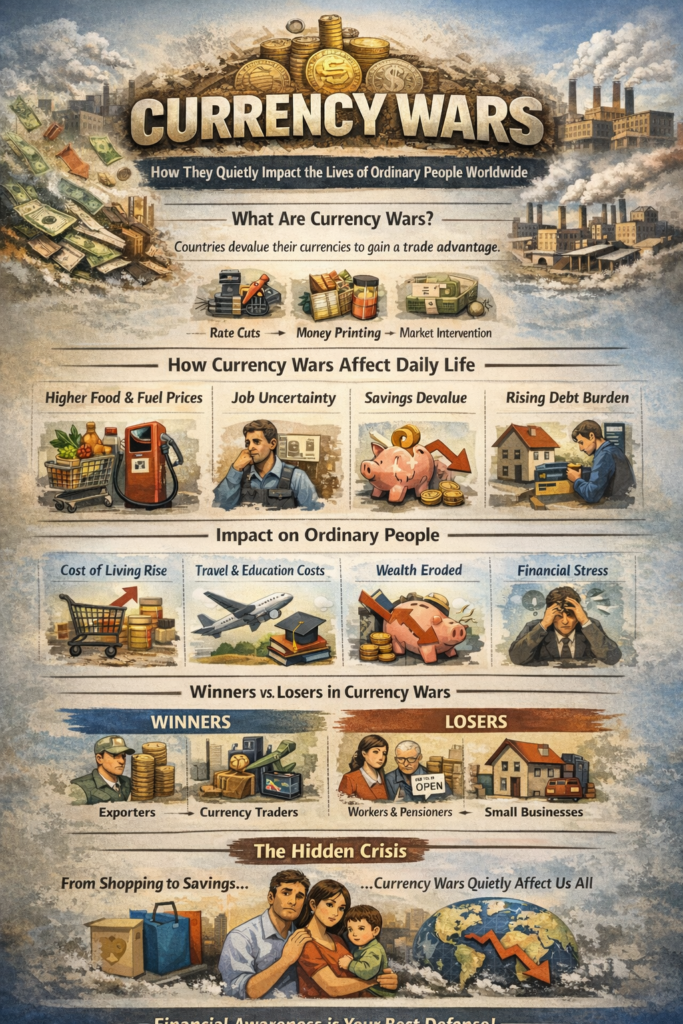 How Currency Wars Affect the Cost of Living