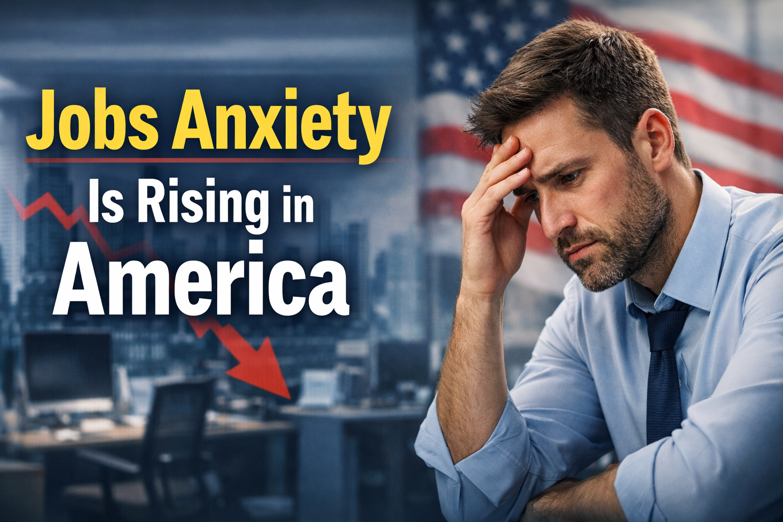 Jobs Anxiety Is Replacing Inflation Fear in the U.S. Economy