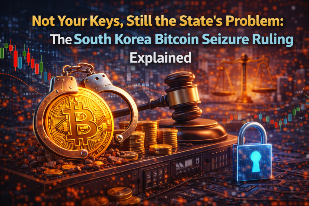South Korea Bitcoin Seizure