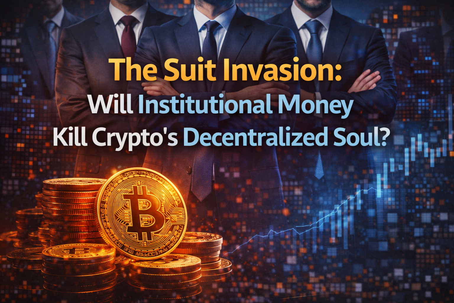 The Suit Invasion: Will Institutional Money Kill Crypto’s Decentralized Soul?