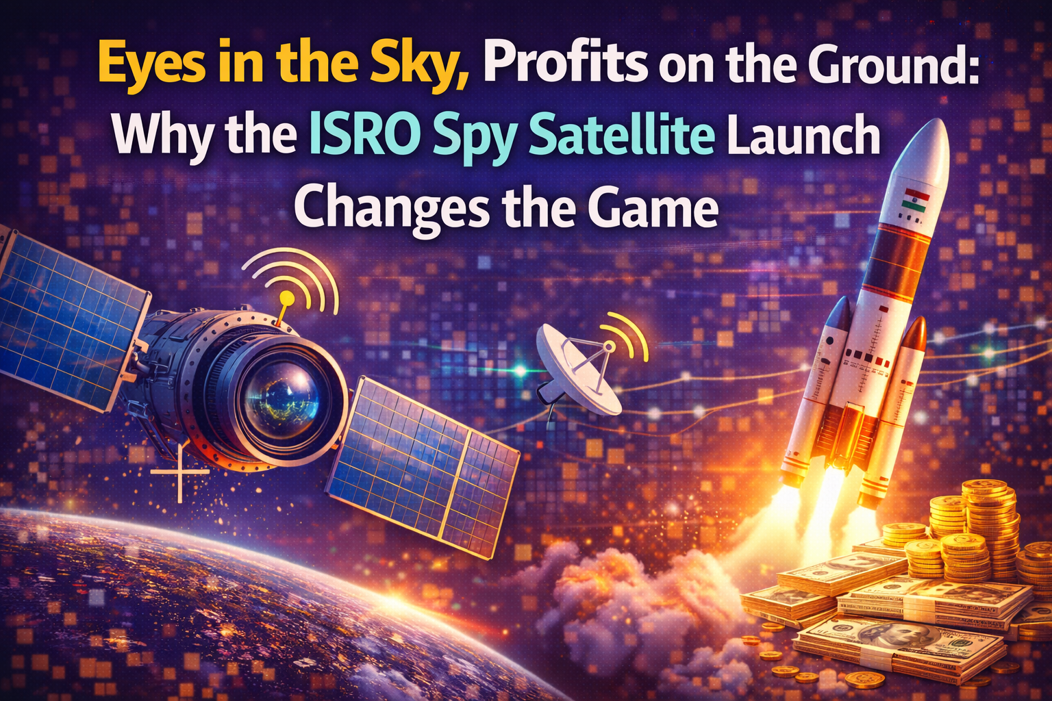 Eyes in the Sky, Profits on the Ground: Why the ISRO Spy Satellite Launch Changes the Game