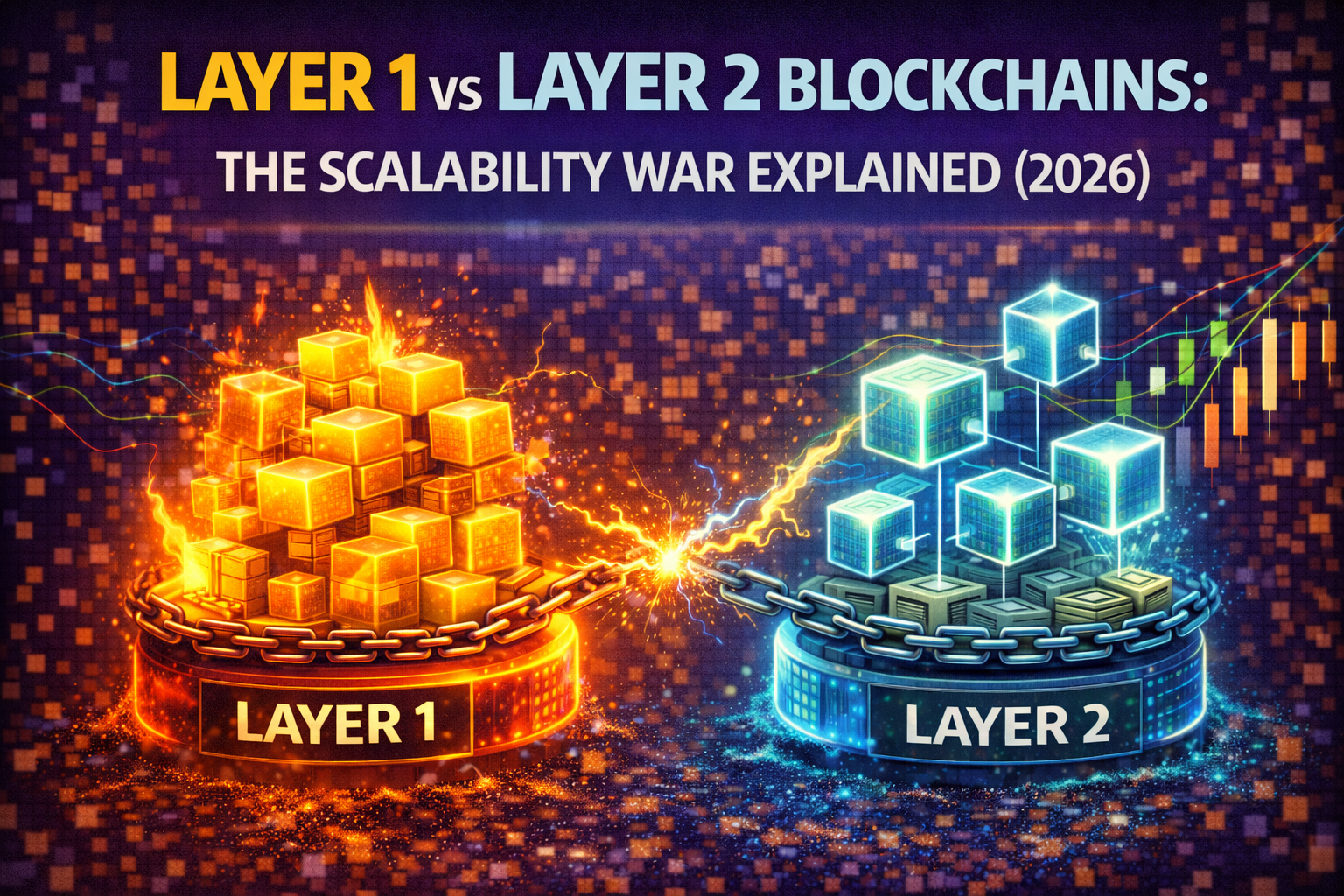 Layer 1 vs Layer 2 Blockchains: The Scalability War Explained (2026)