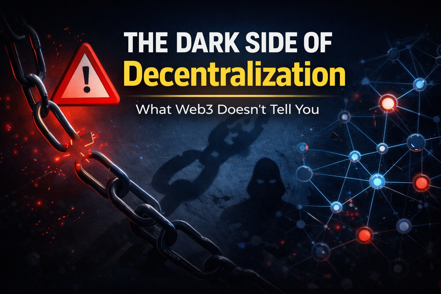 The Dark Side of Decentralization No One Talks About: Hidden Risks Behind the Web3 Dream