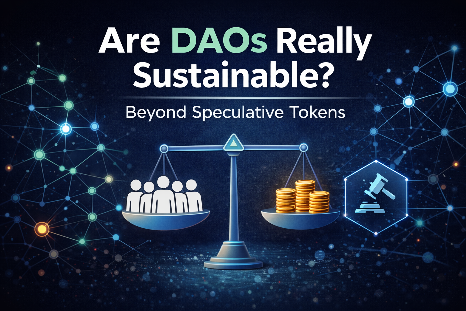 Are DAOs Economically Viable Without Speculative Tokens? The Truth Behind Sustainable Web3 Governance