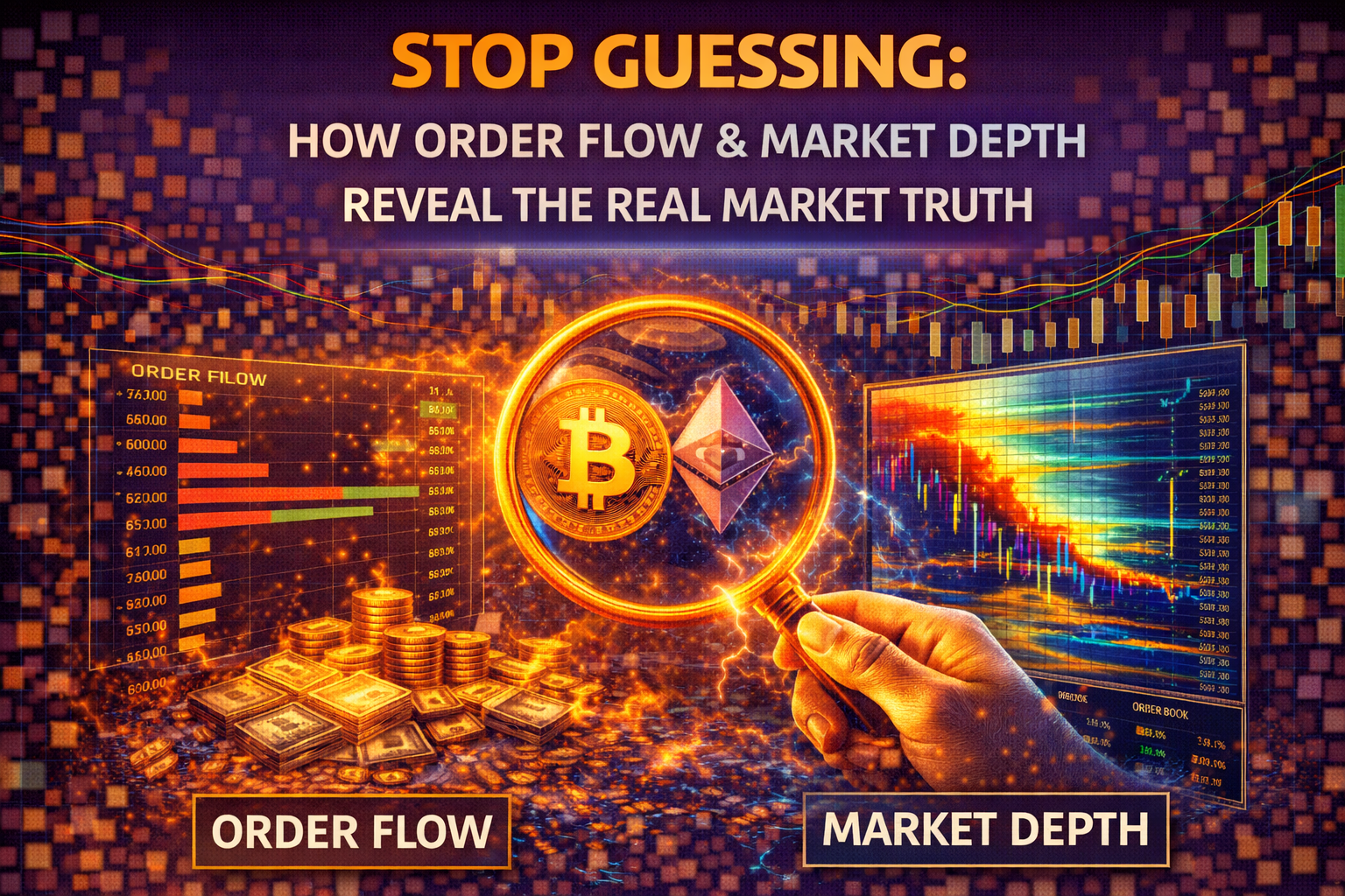 Stop Guessing: How Order Flow & Market Depth Reveal the Real Market Truth