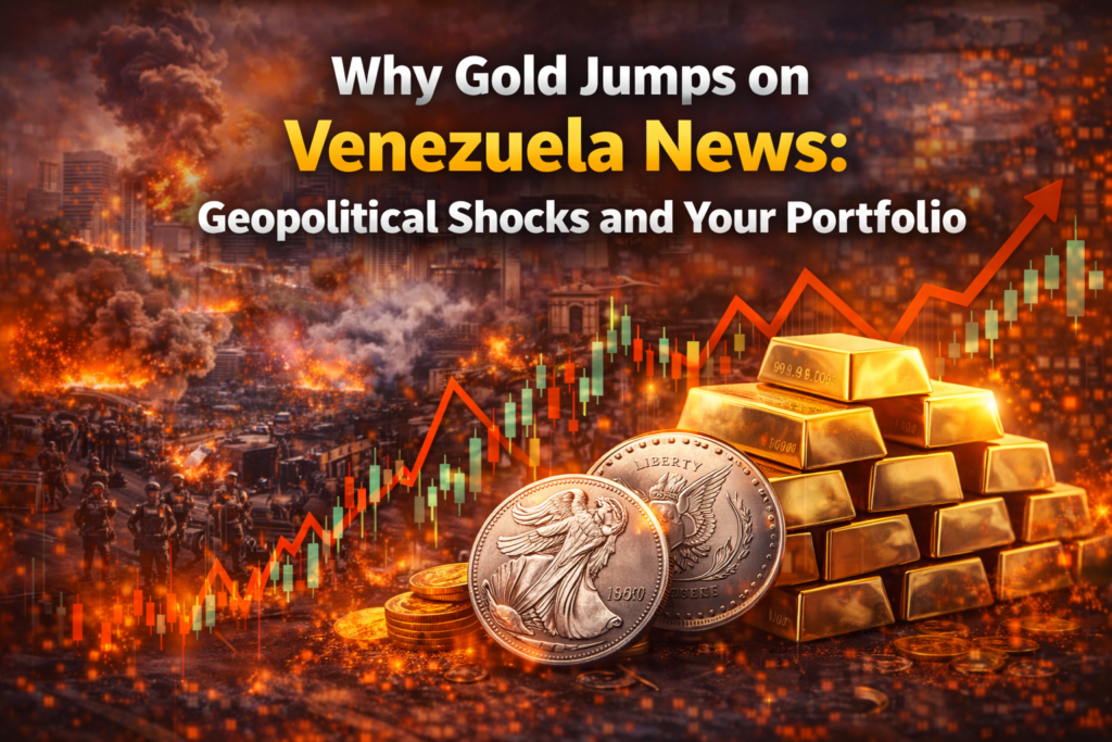 Gold Jumps on Venezuela News