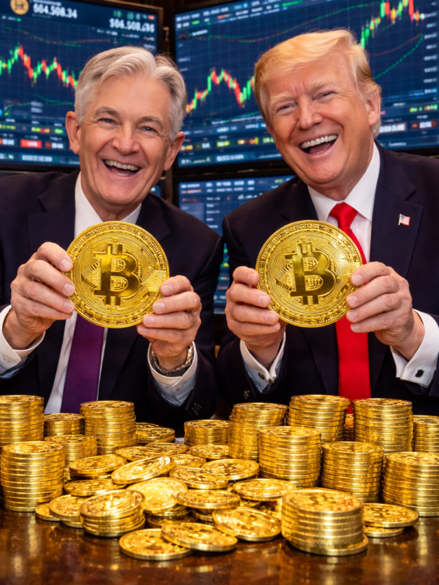 jerome powell and Donald Trump