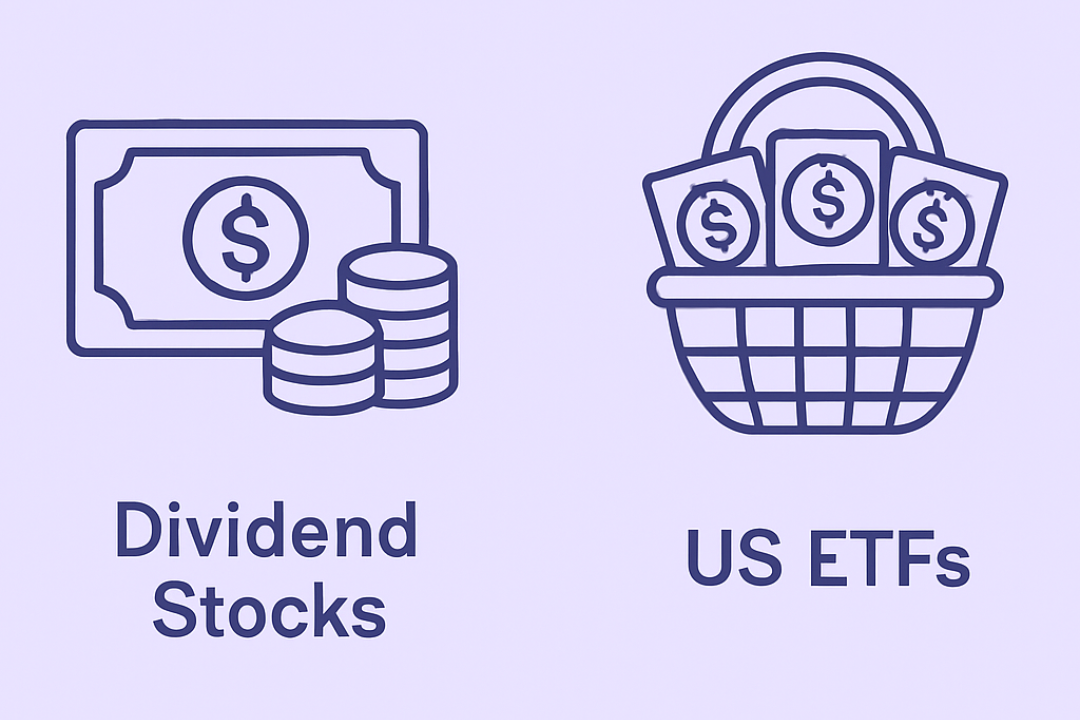 How do dividend stocks and US ETFs compare?